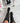 Stud Gesp Black High Boots