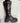 Stud Gesp Brown High Boots