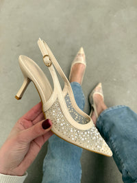 Superstar Beige Heels