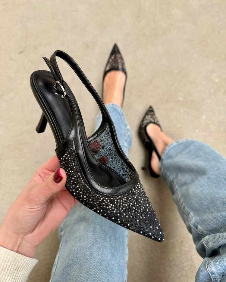 Superstar Black Heels