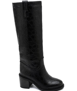 Suuz Cro Hoge Black Boots