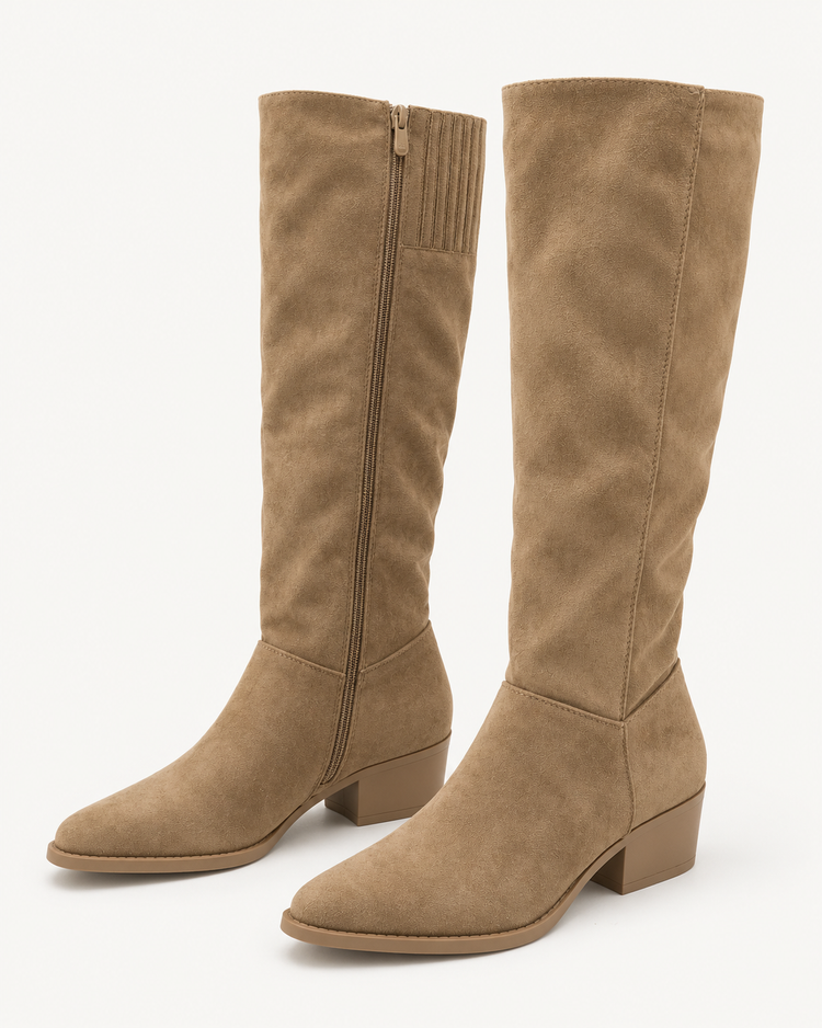Nona Khaki Boots