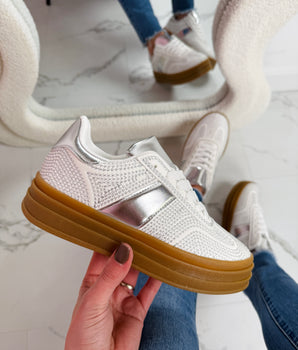 Tina Silver Sneaker