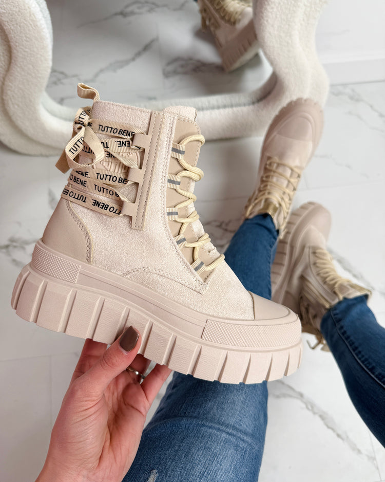 Tutto Bene all Beige Shoes