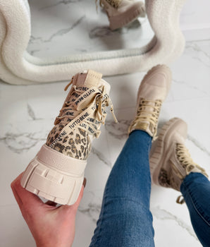 Tutto Bene Beige/Leo Shoes