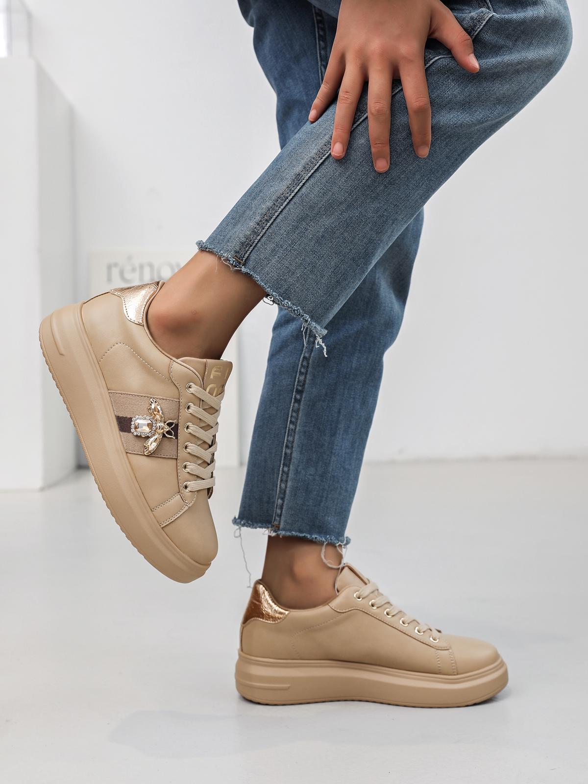 Rebecca Beige Sneaker