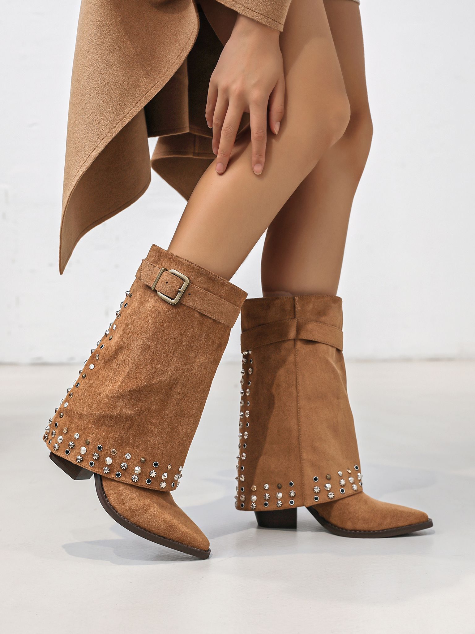 Tessy Camel Boots