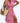Imprime Fuxia/Orange Dress
