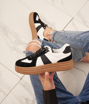 No Rules Black Sneaker