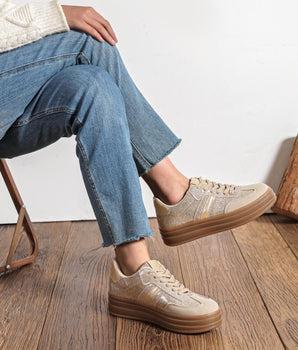 Dunia Gold Sneaker