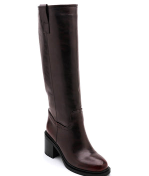 Samira High Bordeaux Boots