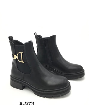 A-973 Black Boots