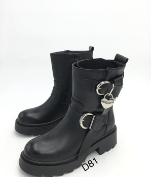 D-81 Black Boots