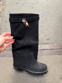 Amy Lock Black Boots