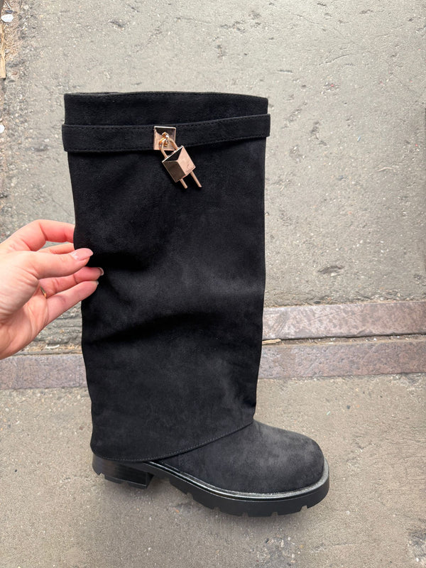 Amy Lock Black Boots