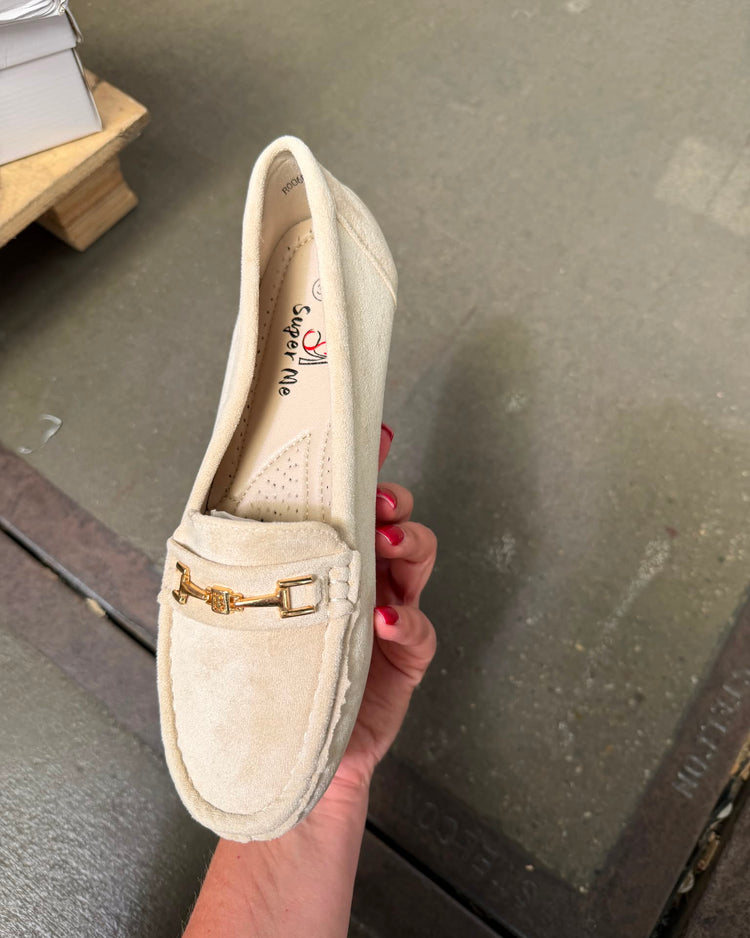 Marina Beige Loafer