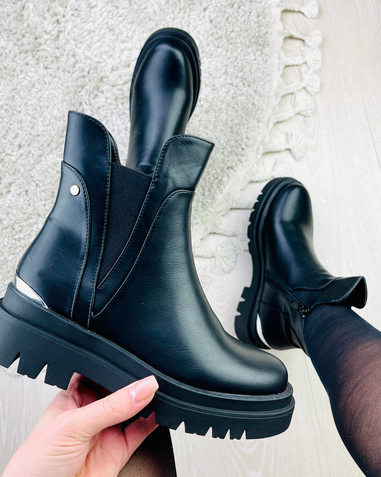 Xanne Black Boots