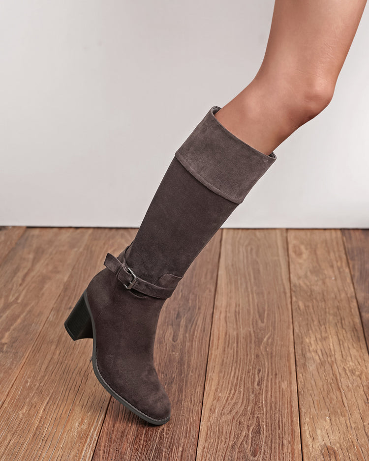 Tanja High Boots - Brown in Brown - foto 4
