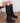 Triple Buckle Boots - Black in Black