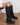 Triple Buckle Boots - Black in Black