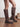 Triple Buckle Boots - Brown in Brown