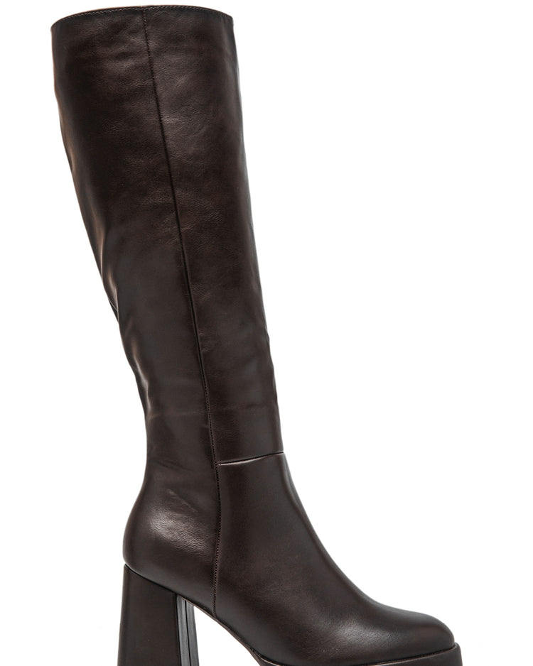 Wysokie buty Carry – brązowe – zdjęcie 3