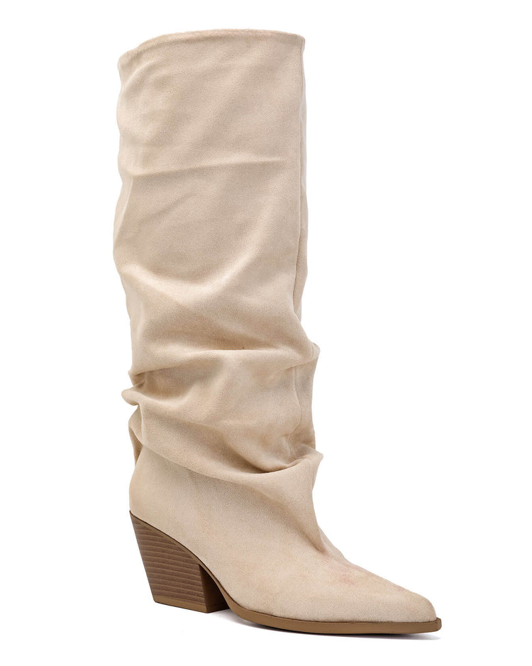 Drop-off High Boots - Beige – image 1