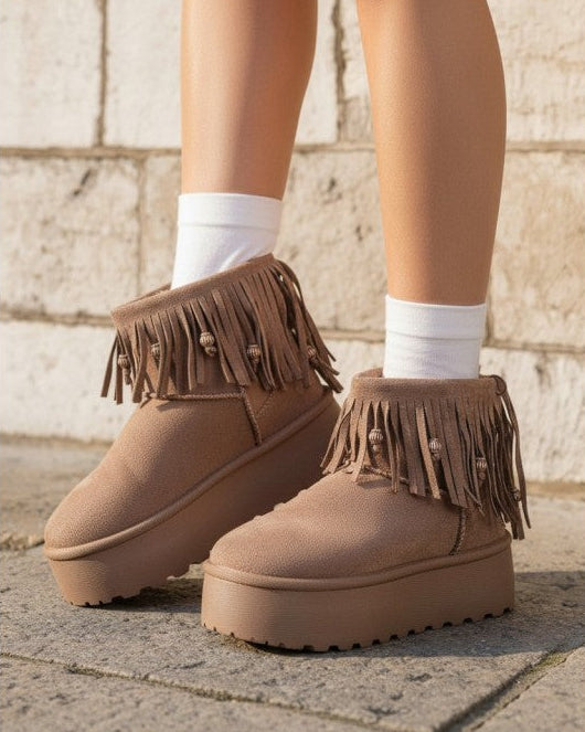 YY-258 Khaki Boots