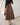 Bow Maxi Rok in Brown