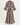 Checkered Maxi Dress – Brown