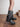 Chunky halfhoge laarzen - Black – foto 1