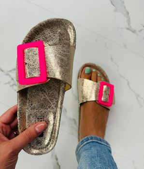 Clasp Gold Slides