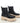 A-808B Black/Beige Boots