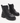 Jada Chunky Lace Up Boots Black product photo side