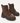 Jada Chunky Lace Up Boots Brown product photo front