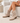 Judy Suedine Enkellaarsjes in beige