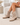 Judy Suedine Enkellaarsjes in beige