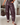 Leather-look Ballon Pants in Burgundy