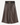 Leatherlook Capri Broek in bruin