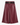 Leatherlook Capri Pants in burgundy