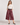 Leatherlook Capri Pants in burgundy