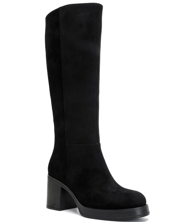 Maud High Boots Black dameslaars voorkant