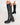 Hohe Maud PU-Stiefel in Schwarz - Foto 6