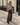 Off Shoulder Stripe Sweater in Taupe - lifestyle