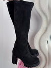 Mirjana Black High Boots