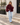 Poncho Chaira in Burgundy – lifestyle