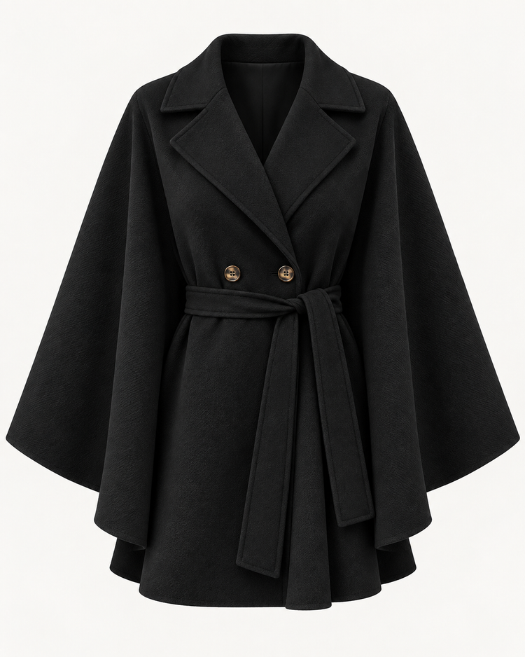 Poncho Mary – Black – voorkant