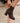 Rina Heel Boot brown suede detail photo