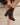 Rina Heel Boot brown suede detail photo