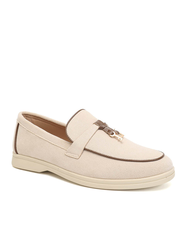 Shanna Beige Loafers
